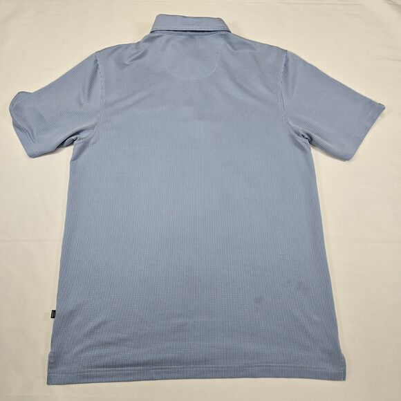 Straight Down Men's Blue Golf Polo Shirt Somerby Golf Course Logo Size M - Picture 2 of 12